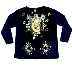 Vintage Y2K Lion Shirt